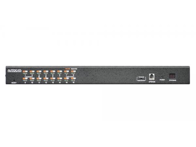 Rack Mount 16 port USB CAT5 KVM Switch - KC2116