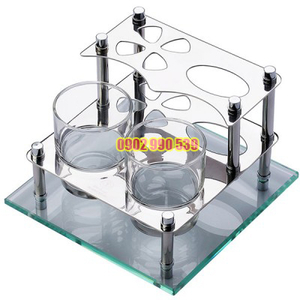 KỆ 2 LY VUÔNG - KL01