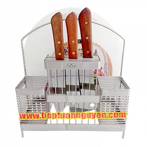 KỆ DAO THỚT INOX 304