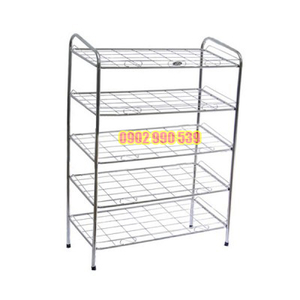 KỆ DÉP INOX 5 TẦNG