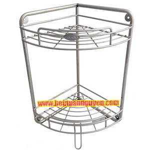 KỆ GÓC 2 TẦNG ỐNG 20X20CM