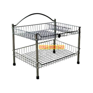 KỆ INOX 2 TẦNG 40X60CM