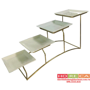 KỆ TRƯNG BÀY BUFFET 4 TẦNG KB34