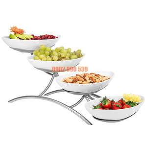 GIÁ TRANG TRÍ BUFFET 4 TẦNG