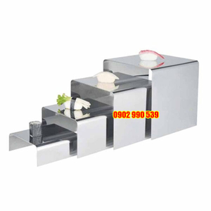 Kệ trưng bày tiệc Buffet 4 tầng Inox