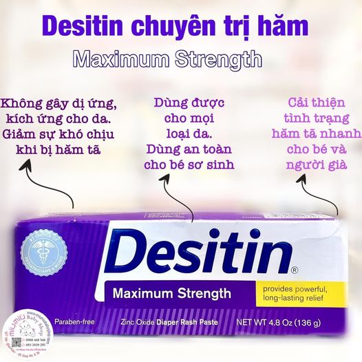 KEM CHỐNG, TRỊ HĂM DESITIN 🇺🇸