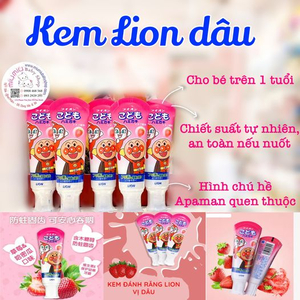 Kem Đánh Răng Lion Dâu 🇯🇵
