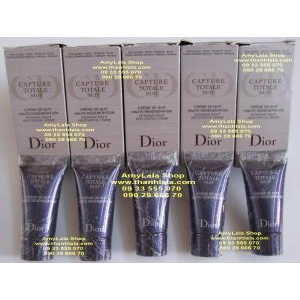 Kem đêm phục hồi trắng sáng da Dior CaptureTotale Nuit Crème Régénération 5ml - 0933555070