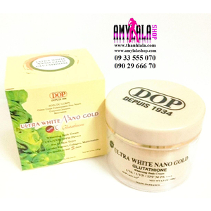 Kem (lotion dạng nén) dưỡng trắng toàn thân Dop Lascad® Ultra White Nano Gold Glutathione 180g -
