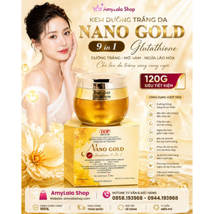 Kem mặt (120g) hạt vàng 24k Dop Lascad® Nano Gold Glutathione 9in1 siêu trắng cao cấp - 0858193968 - 0944193968 -