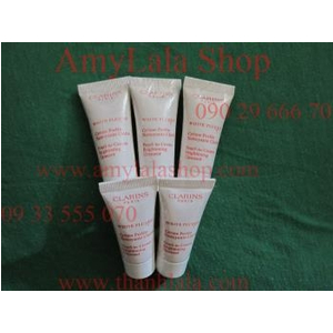 Kem rửa mặt trắng da Clarins White Plus HP Pearl-To-Cream 5ml- 0902966670 - 0933555070