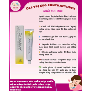 Kem trị sẹo Contractubex