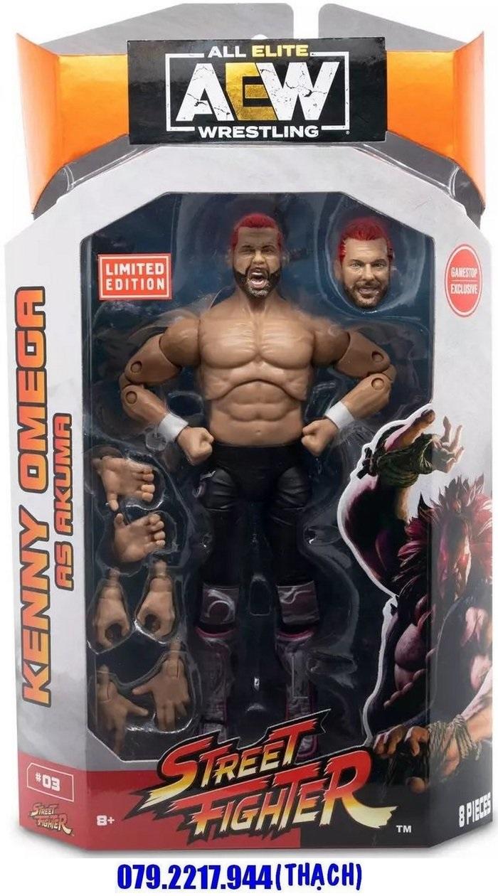AEW KENNY OMEGA (AS AKUMA) - UNRIVALED STREET FIGHTER (LIMITED EDITION) (EXCLUSIVE)