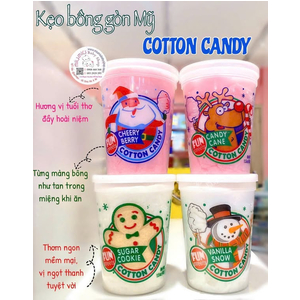 Kẹo bông gòn Noel Mỹ