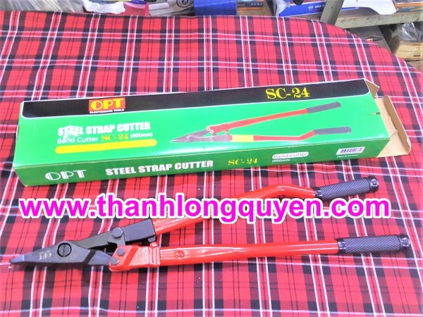 kéo cắt đai thép opt sc-24 cắt thép dày 1.2mm