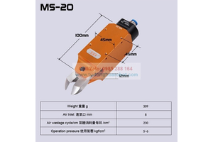 Kéo cắt khí nén MS-20 OPT