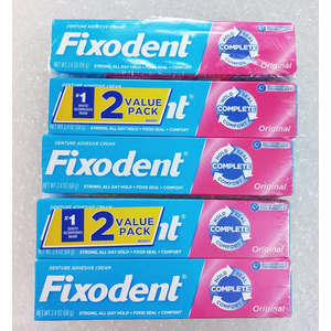 Keo dán hàm răng giả Fixodent