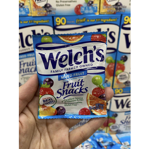 Kẹo dẻo trái cây Welch’s Fruit Snacks Mixed Fruit gói lẻ 🇺🇸