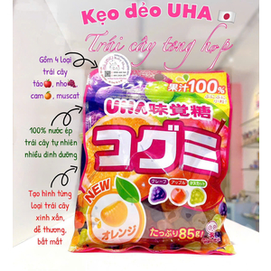 Kẹo dẻo UHA trái cây