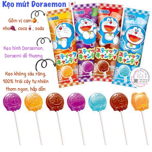 Kẹo mút Doraemon
