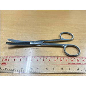 Kéo phẫu thuật Standard Tù-tù cong 14.5cm Hilbro 10.0011.14
