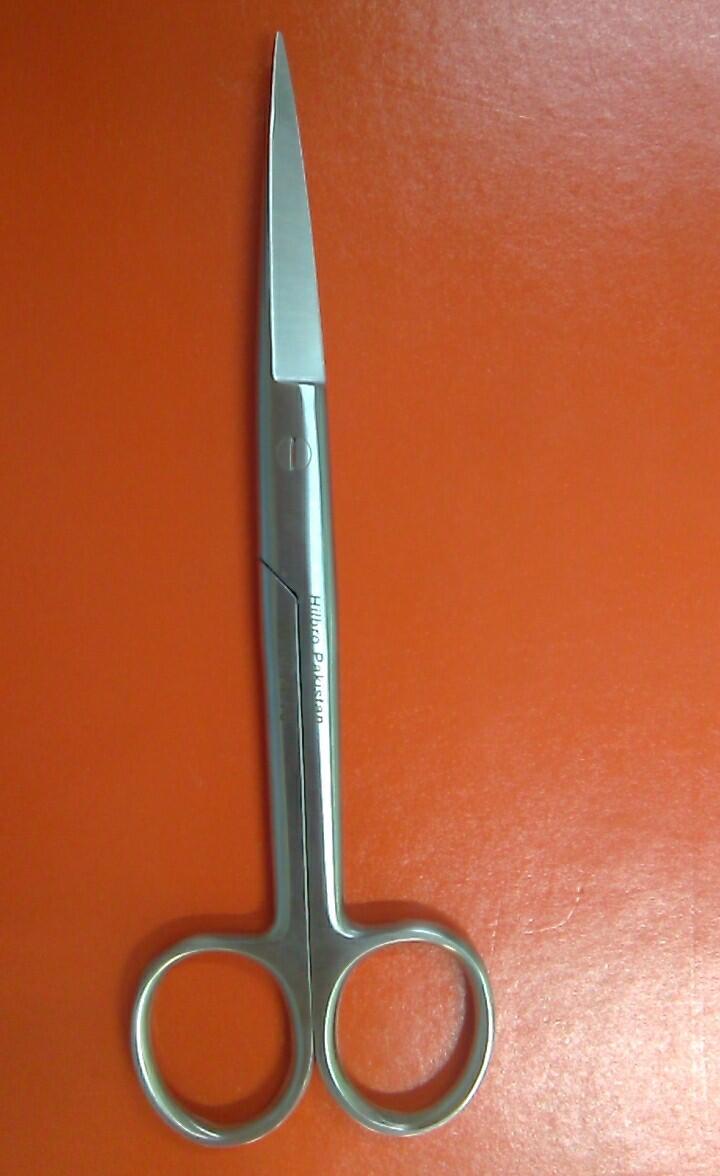 Kéo phẫu thuật thẳng 2 đầu nhọn 16 cm Hilbro 10.0014.16