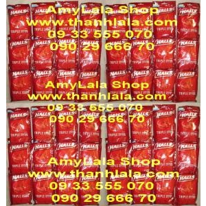 Kẹo trị ho Cough Drops Halls® Defense Mentho Lyptus - 0933555070 - 0902966670 :