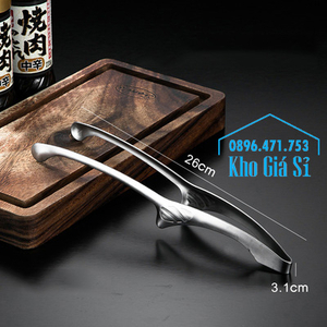 Kẹp gắp thức ăn buffet cho nhà hàng kiểu Nhật bằng inox 304