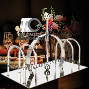 Kẹp giấy bàn ăn tích hợp làm khay muỗng nĩa