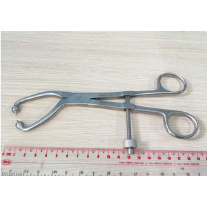 Kẹp giữ xương phẫu thuật (đầu có chóp nhọn, có khóa) 19cm Hilbro 28.0890.19