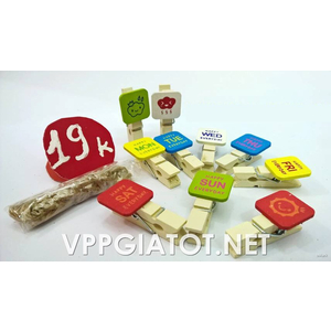 Kẹp gỗ cực yêu