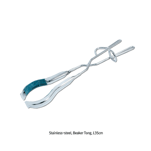 Kẹp inox gắp cốc thủy tinh nóng trong phòng thí nghiệm, Scilab Vietnam