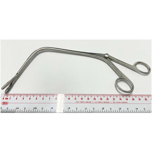 Kẹp lấy dị vật thanh quản Jurasz 23cm, số 2 Hilbro 50.0470.02