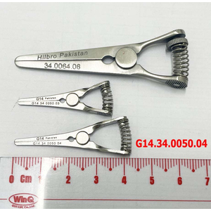Kẹp phẫu thuật Bulldog Mini-Glover thẳng 4.5 cm G14.34.0050.04