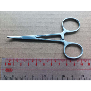 Kẹp phẫu thuật Micro-Mosquito cong 10cm Hilbro 14.0071.10