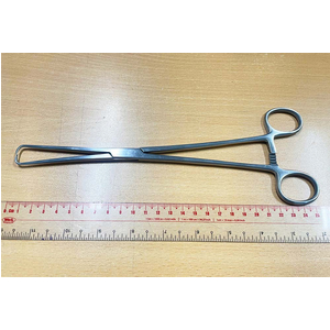 Kẹp phẫu thuật Schroeder thẳng 25cm Hilbro 60.0580.25