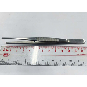 Kẹp phẫu thuật SEMKEN thẳng 1x2T 12.5cm Nopa AB 130/12