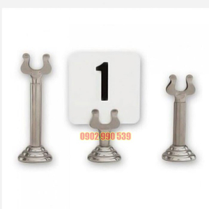 Kẹp số bàn Inox