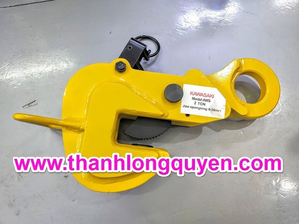 kẹp tôn ngang kawasaki 2 tấn ams-2 khóa lò xo