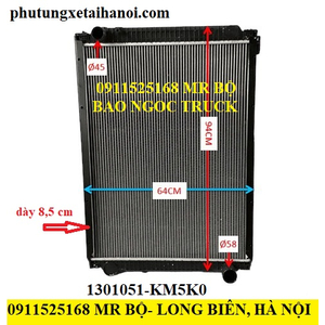 KÉT NƯỚC XE TẢI DONGFENG HOÀNG HUY