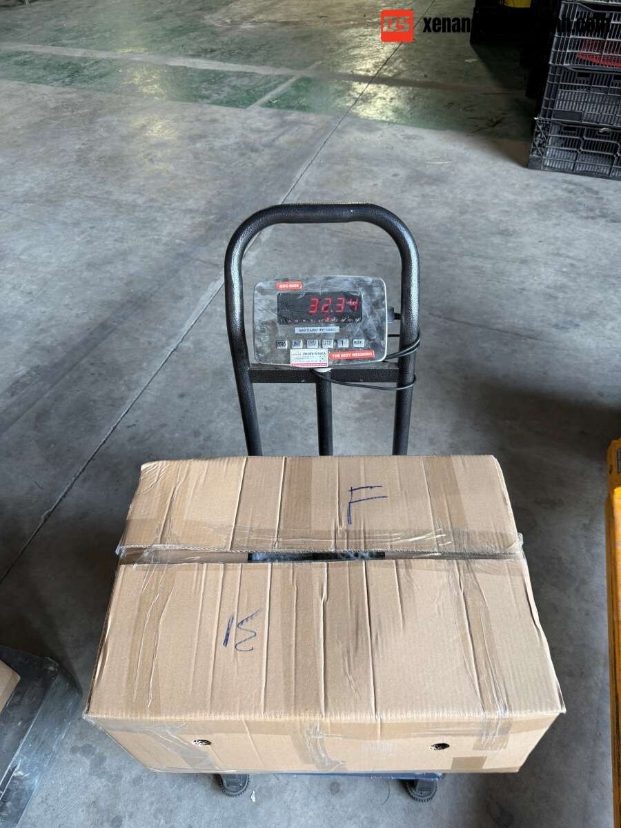 Bàn Giao Xe Nâng Điện Gắn Cân - Hỗ Trợ Hiệu Chuẩn