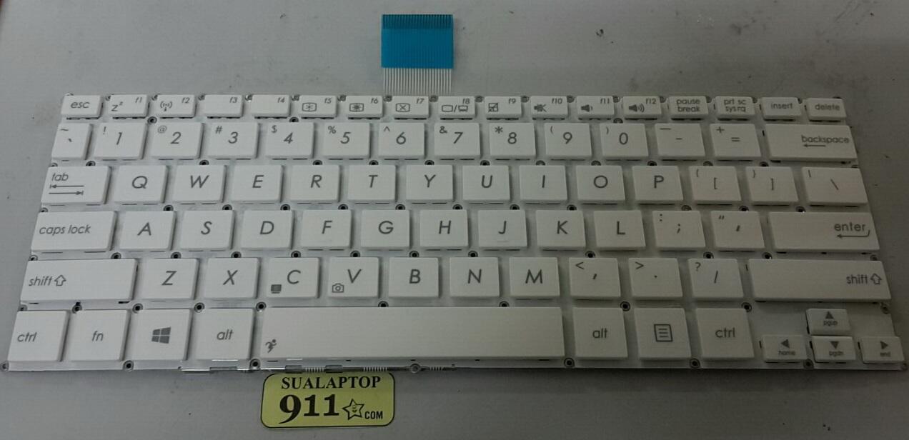 bàn phím asus F200 mầu trắng