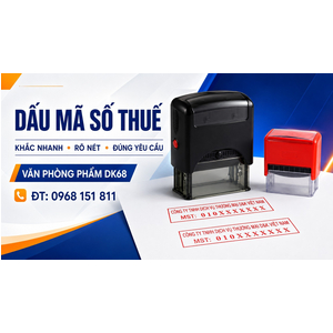 Khắc dấu mã số thuế