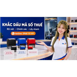 Khắc dấu mã số thuế