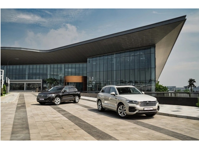 Khách hàng mua Tiguan và Touareg được Volkswagen hỗ trợ 100% phí trước bạ .