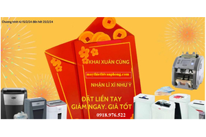 Khai xuân nhận lộc như ý cùng MÁY THIẾT BỊ VĂN PHÒNG.COM!