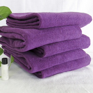 Khăn Bông Spa Đắp Body 70x140 500g Màu Tím