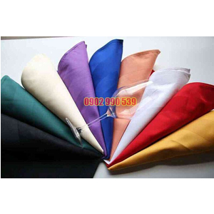 KHĂN ĂN DỆT Ô COTTON CÁC MÀU