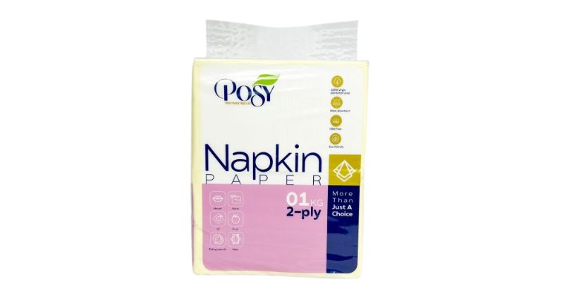 Khăn ăn Posy cao cấp 1kg, 2 lớp (240x240)