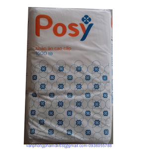 Khăn ăn rút Posy 1500 tờ.